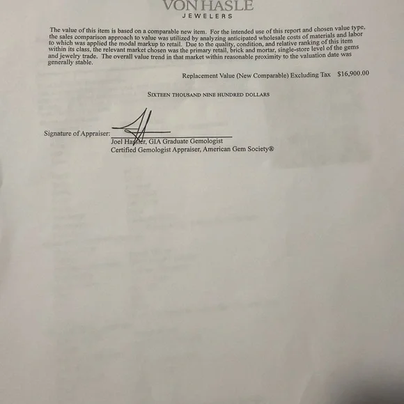 Rare $16,900 Green Diamond Ring. 3.15 Carats set in 14k white gold. - Picture 16 of 17